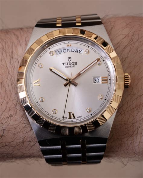 tudor royal review|tudor royal gold dial.